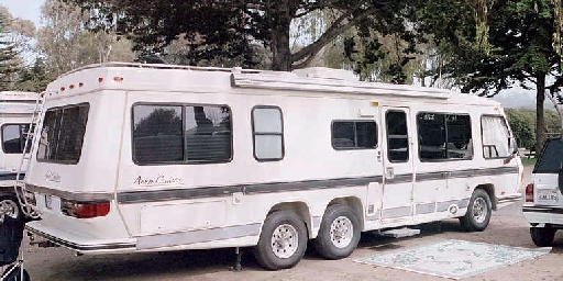 Aero Cruiser: Rear view of the 29 footer.