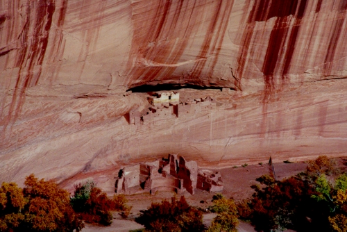 View from the South Rim of Canyon de Chelly