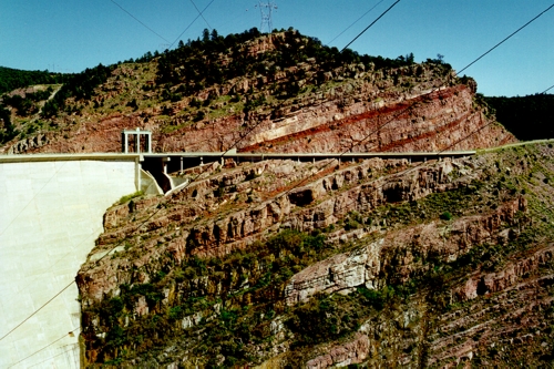 The Dam at Flaming Gorge