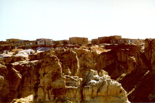 Acoma Pueblo or Sky City has been occupied since the 1100's